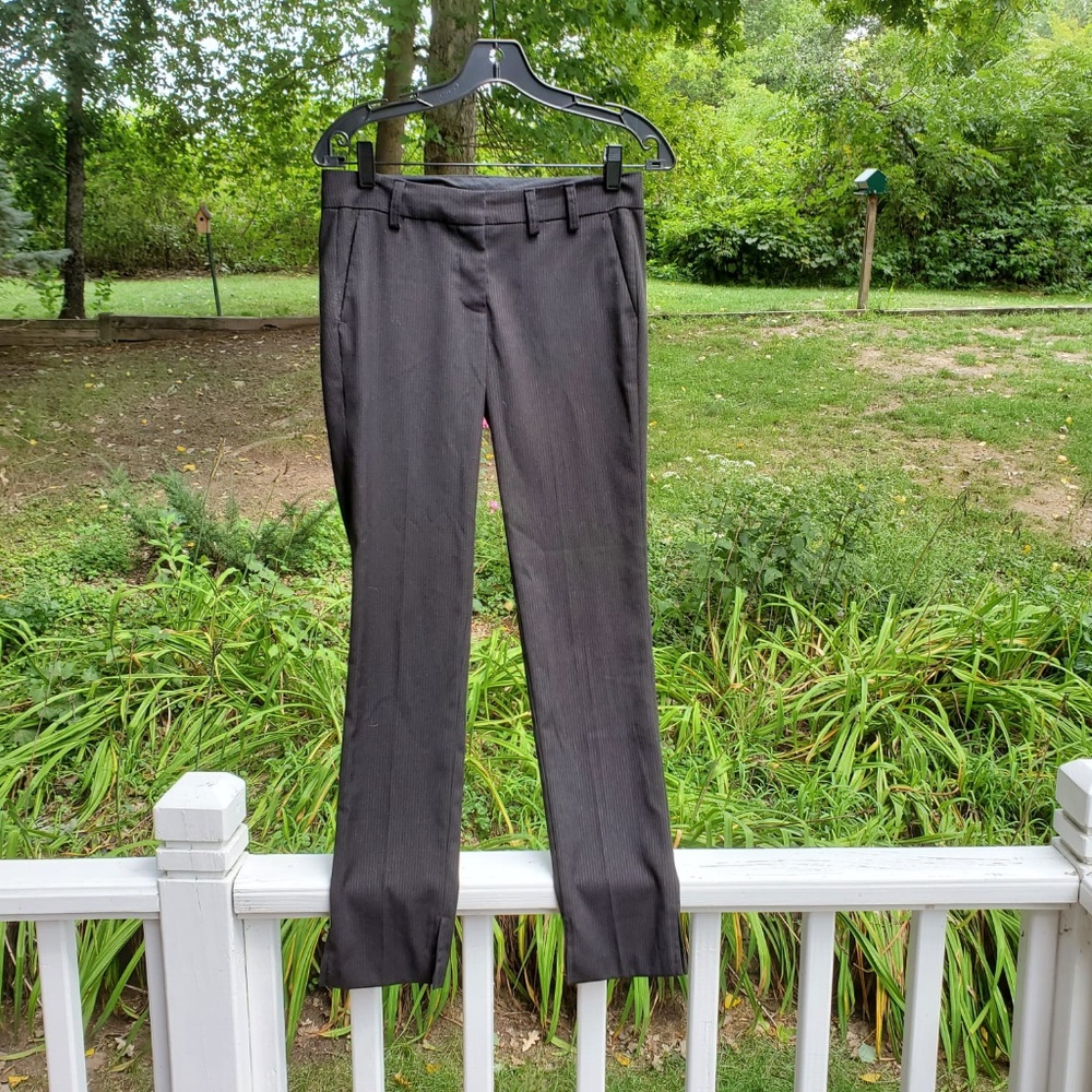 Poleci Size 0 (Marked 2) Pinstripe Pants